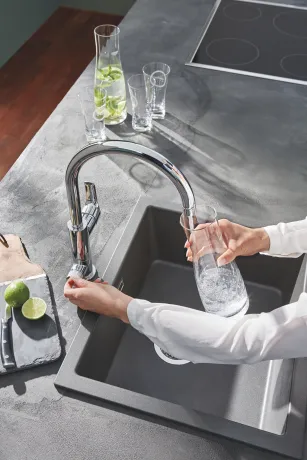 Комплект змішувача для кухні із фільтром Grohe Blue Pure (30383000) — Photo 3