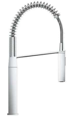 Змішувач для кухні з гнучким виливом Grohe Eurocube (31395000) — Photo 7