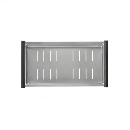 Набір 3 в 1 Qtap кухонная мийка DK6845L 3.0/1.2 мм Satin + сушарка + дозатор для миючого засобу — Photo 7