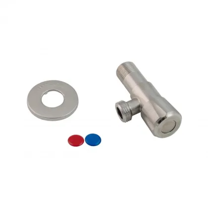 Кран приладовий Lidz (NKS) 01 02 001 12 1/2"х1/2" кутовий — Photo 3