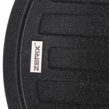 Мийка кухонна Zerix ZS-7750R-13 Графитная (ZX4561) — Photo 1