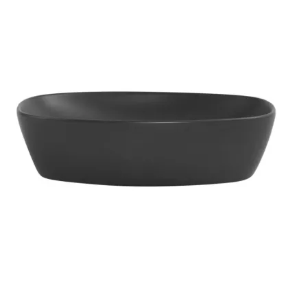 Комплект Qtap Robin Anthracite 3 в 1: підвісний унітаз Ultra Quiet + біде підвісне + раковина накладна QTROBAN49157 — Photo 9