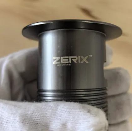 Донний клапан для раковини з переливом ZERIX BV-09 GRAY автоматичний (Click-Clack) (Колір графіт) 1 1/4'' (MY0415) — Photo 8
