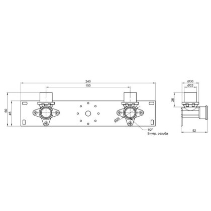 Планка прес у зборі Icma 16х1/2&quot; №412 — Photo 1