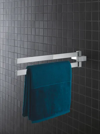 Подвійний тримач для рушників Grohe Selection Cube (40768000) — Photo 1