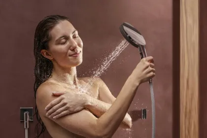 RAINDANCE ALIVE SELECT S ручний душ (3 типа струи RainAir, PowderRain, Massage), EcoSmart, хром — Photo 7