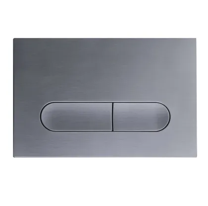 Панель змиву Koer KT-0608-07 240x160x10mm пластикова, закруглена (графіт) — Photo 6