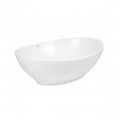 Раковина-чаша Qtap Dove 410x335x145 White з донним клапаном QT06113078W — Photo 3