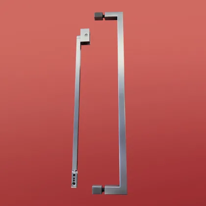 Шторки скляні на ванну Koer SR BS04-95x140-TR-07 прозоре скло 6мм, графіт (KR5404) — Photo 15
