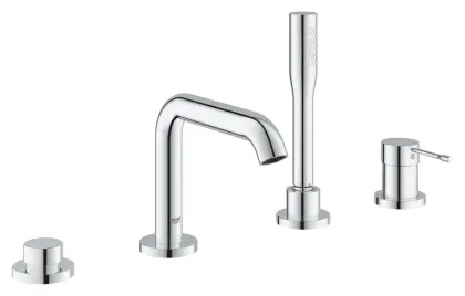 Змішувач на борт ванни на 4 отвори Grohe Essence New (19578001)