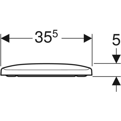 Сидіння для унітазу Geberit Selnova Compact 501.930.01.1 — Photo 3
