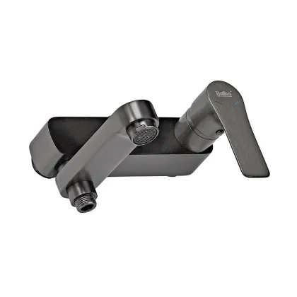 Душова колона із змішувачем Haiba Milano 003-J Graphite (HB4009) — Photo 4