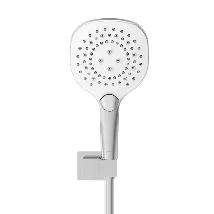BILOVEC душовий гарнітур (лійка, тримач, шланг PVC), хром — Photo 2