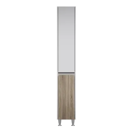 Шафа-пенал на підлогу з кошиком, права AM.PM M91CSR0356WF38 GEM S — Photo 6