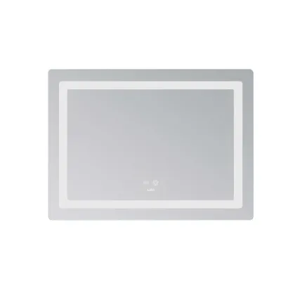 Дзеркало Lidz Kubis (KU2) 700х500 з LED-підсвічуванням Touch, з антизапотіванням, з димером, рег. яскравості LD78LF90448486 — Photo 2