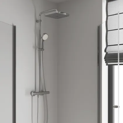 Душова система з термостатом для душа Grohe New Tempesta Cosmop. System (26689000) — Photo 1