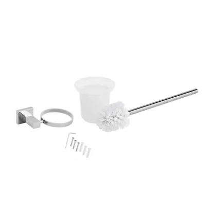 Йоржик підвісний Qtap Crow QTST3101103C Chrome (Štětka) — Photo 3