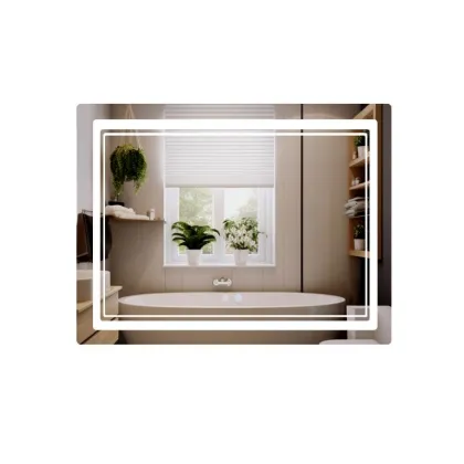 Дзеркало Qtap Cardinal (CA2) 1000х800, LED-підсвічування Touch, антизапотівання, димер, рег. темп. кольору 