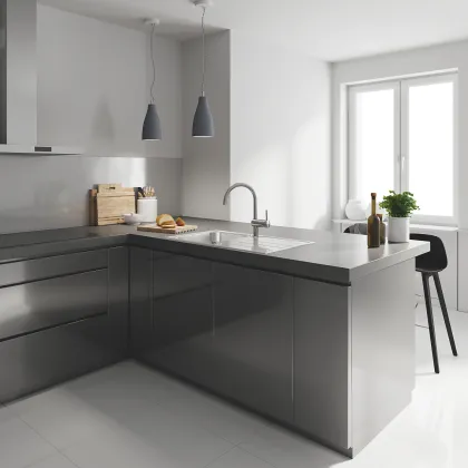 Змішувач для кухні з висувним виливом Grohe Minta (32918000) — Photo 2