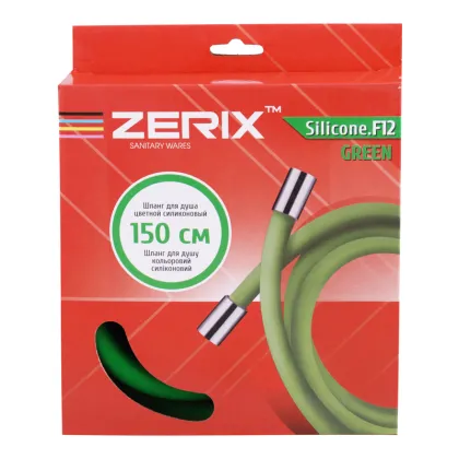 Шланг силіконовий Zerix F12 Green (150 см) (ZX2999) — Photo 1