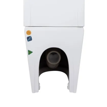 Чаша унітазу-компакту Mixxus Ellipse-0403-T3 Bowl 640х360х835 Tornado 3.0 без сидіння (MI8345) — Photo 5