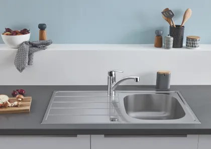 Мийка для кухні із нержавіючої сталі Grohe K200 (31552SD1) — Photo 6