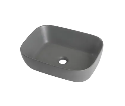 Раковина накладна Mixxus Premium DIVERSE-0116 GRAY 455x330x135mm (MP6651) — Photo 8