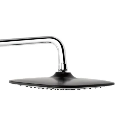 Душова система універсальна Qtap Grand на три споживачі (з виливом) QTGRABCR1004 Chrome/Black — Photo 8