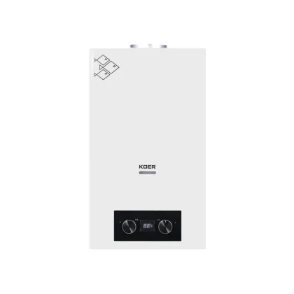 Газова колонка Koer KWH.G0110 WHITE димохідна 10 л/хв, колір білий (KR5553) — Photo 3