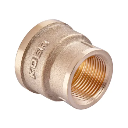 Муфта редукційна Koer KF.C0608.WN - 3/4"x1/2" без нікелю (MX1497) — Photo 2