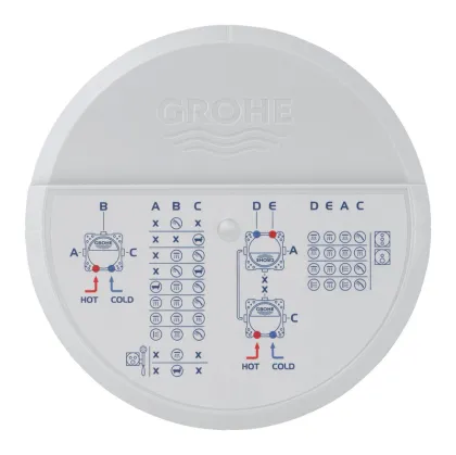 Набір для комплектації ванни та душа Grohe Grohtherm SmartControl з New Tempesta 250 (UA26415SC10) — Photo 8