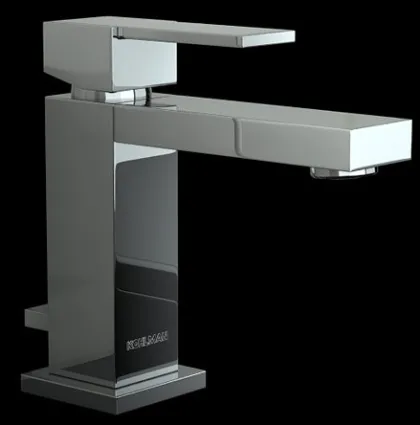 Змішувач для раковини (умивальника) KOHLMAN EXCELENT CHROME низький * — Photo 1