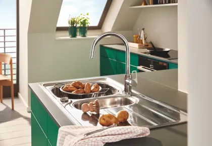 Одноважільний змішувач для кухні Grohe BauLoop New (30543000) — Photo 2