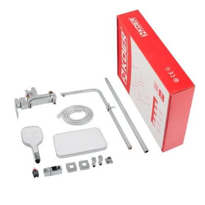 Душова колона зі змішувачем KOER KB-56037-01, 3 функції (Колір хром) (KR6001) — Photo 3