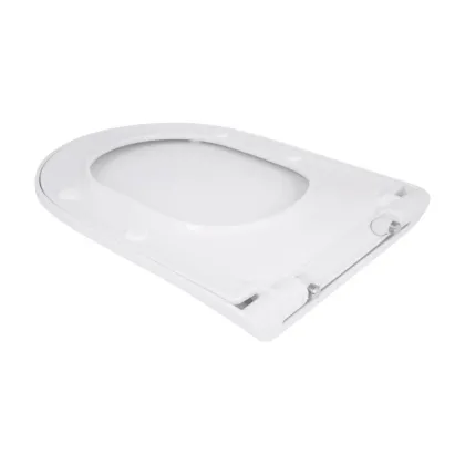 Qtap Сидіння для унітаза (Robin 520, Scorpio 520) 465x363x60 мм, White, з мікроліфтом, Slim Duroplast, MagLock QTSC179W48916 — Photo 3