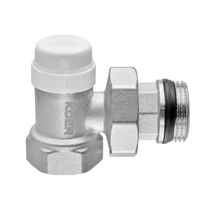 Кран термостатичний "антипротікання" кутовий Koer KR.921-Gi - 1" (KR5639) — Photo 3