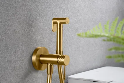 IMEX GENOVA PVD GOLD MATT Гігієнічний душ, PVD матове золото — Photo 1