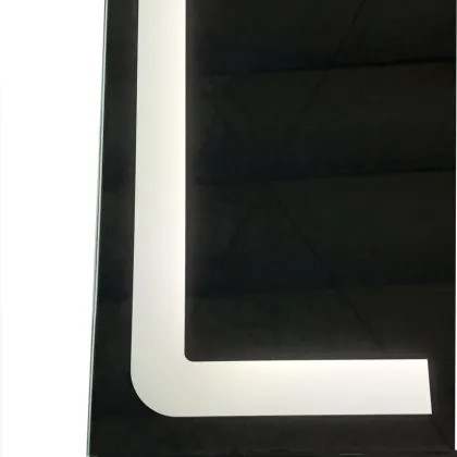 Дзеркало ZERIX PRIME MR02-60x80 з LED Touch, Anti-fog, димером, рег. яскравості (ZX6051) — Photo 3