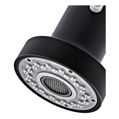 Лійка для змішувача з висувним виливом MIXXUS PS-01-BLACK (MI6211) — Photo 4
