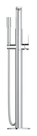 Одноважільний змішувач для ванни, підлогового монтажу Grohe Lineare New (23792001) — Photo 5