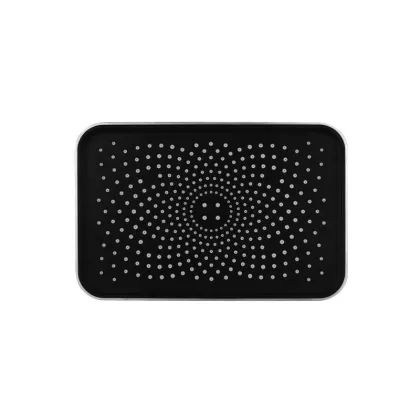 Лійка для верхнього душу Qtap Hlavova 260x180 мм прямокутна QTHLA107CRM45784 Chrome/Black — Photo 3