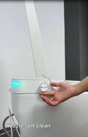 Унітаз-біде підлоговий з електронним управлінням Koer TB-0201 Smart 675x400x450mm із вбудованим бачком — Photo 5