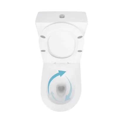 Унітаз підлоговий Qtap Jay Eco Ultra Quiet з сидінням Soft-close 640x360x835 мм QTJAY27W48749 White — Photo 5