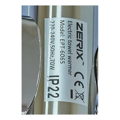 Сушарка для рушників електрична Zerix Turn EPT-6065 (поворотна, 70W) (ZX5029) — Photo 4