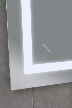 Дзеркало Mixxus TALL MR08-80x60-Reverse з Led Touch, Anti-fog, димером, регулятором яскравості (MI6659) — Photo 3