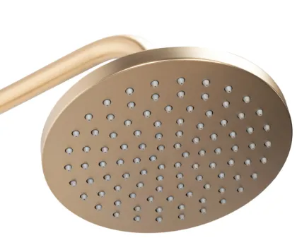 Душовий гарнітур REA LUIS BRUSHED GOLD матове золото з виливом — Photo 2