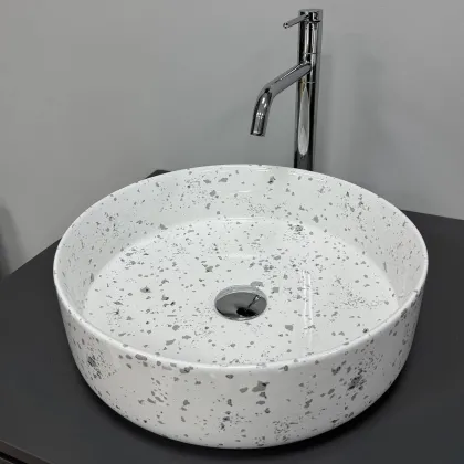 Умивальник (раковина) VBI BARI S GREY MOSAIC накладний