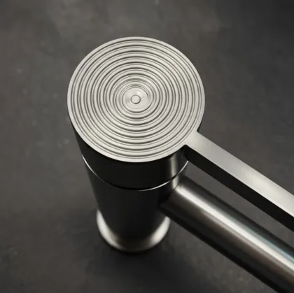 Змішувач для раковини REA FOSTER NICKEL BRUSHED низький — Photo 1
