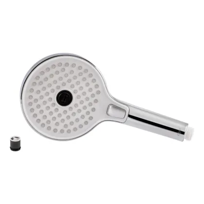 Лійка для ручного душу Qtap Rucni 130 мм округла QTRUCA133O3KCW Chrome — Photo 2