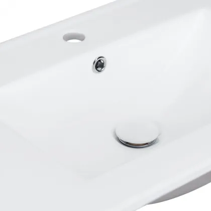 Раковина Qtap Albatross New 910x470x180 White з донним клапаном QT0111750690W — Photo 4